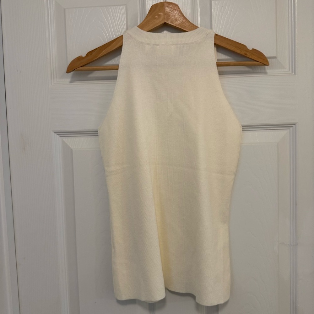 NWOT Cyrus High Neck Sleeveless Camisole Sweater - Picture 2 of 4